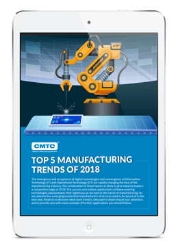 Top 5 Manufacturing Trends of 2018